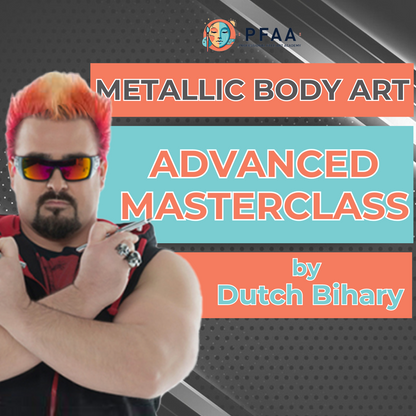 Dutch Bihary (Metallic Body Art) Advanced Masterclass